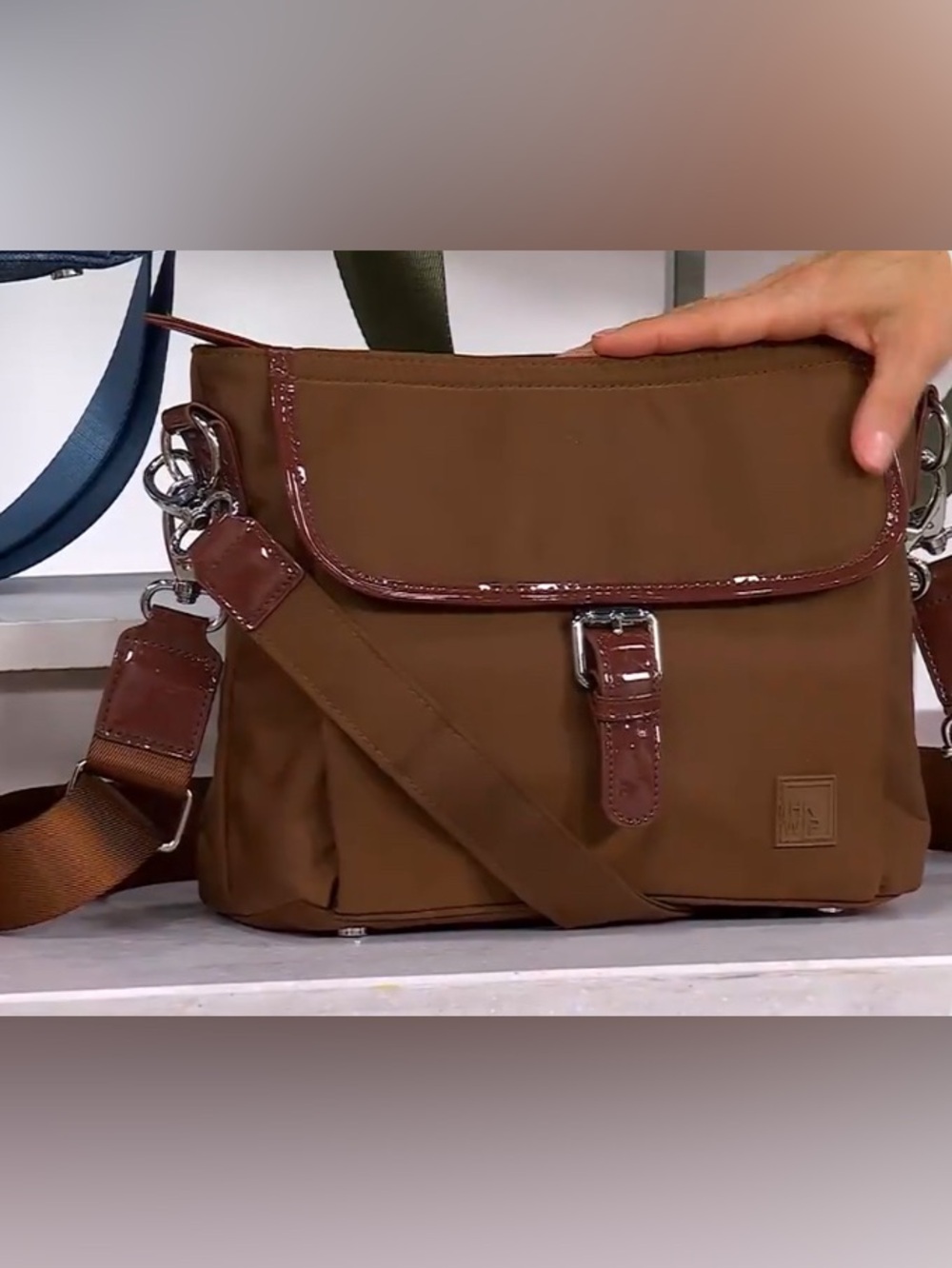 IHKWIP The Convertible Buckle-Up Shoulder Bag with Crossbody Strap